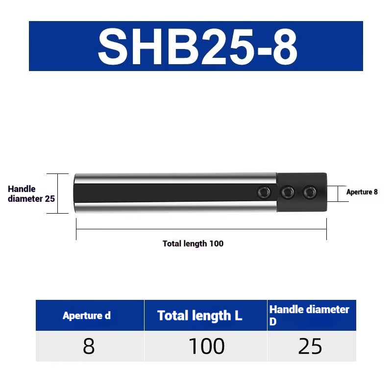 1130-MUR Small Bore Bore Cutter Small Bore Boring Bar Integral Tungsten Carbide SBUR6 90 Degree Flat Bottom Small Bore Bore Cutter Shandong Denso Pricision Tools Co.,Ltd.